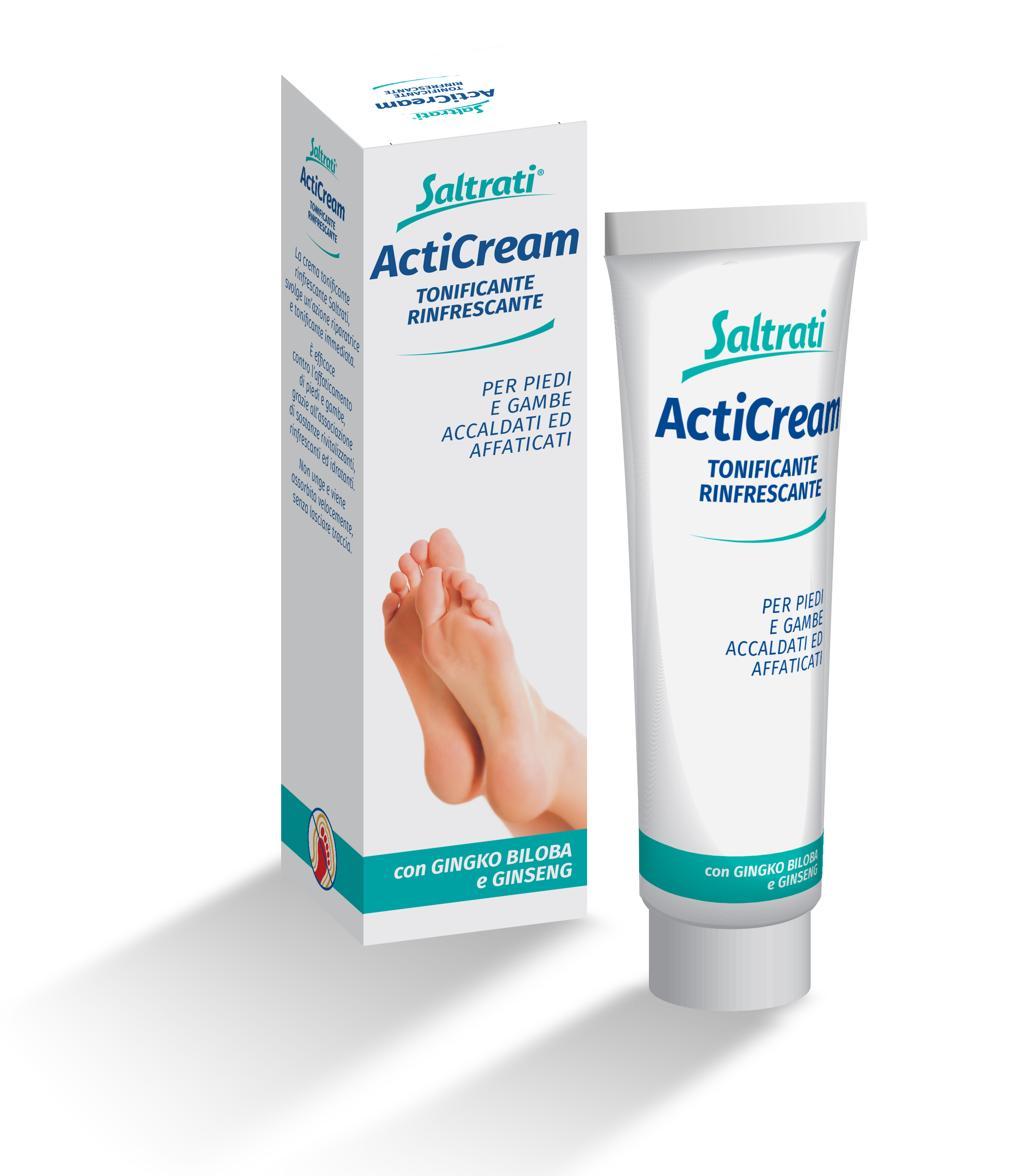 Saltrati Acticream Tonificante Rinfrescante 100ml  - 2