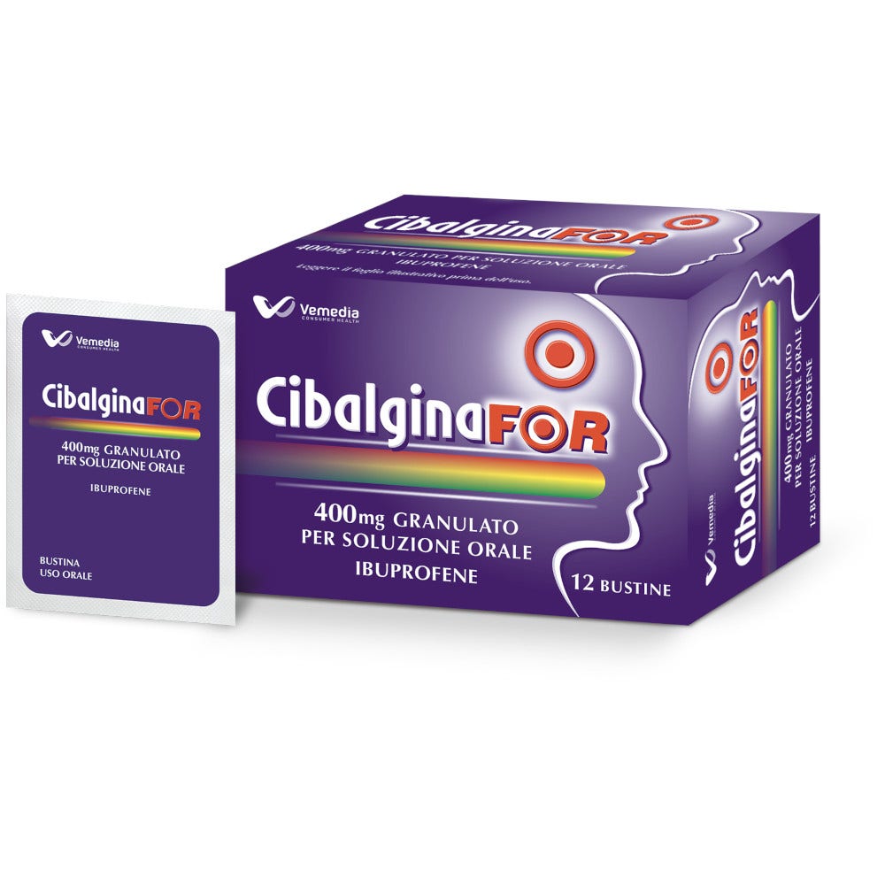 Cibalginafor 400mg 12 Bustine-2