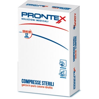 Prontex Garza Compressa 18x40cm 12 Pezzi  - 3