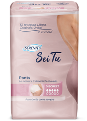 Serenity Advance Pants Sei Tu Discreet Taglia Large 12 Pezzi-1