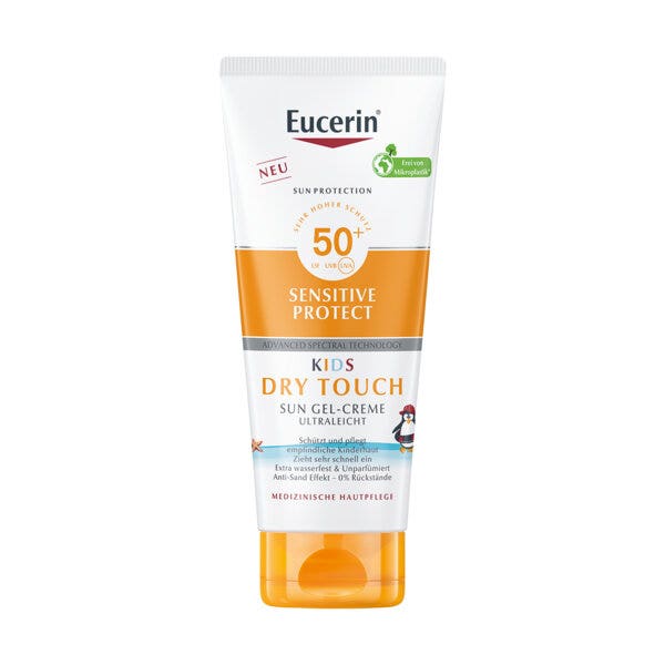Eucerin Sensitive Protect Kids Dry Touch Sun Gel-Crema 200ml SPF50+-1