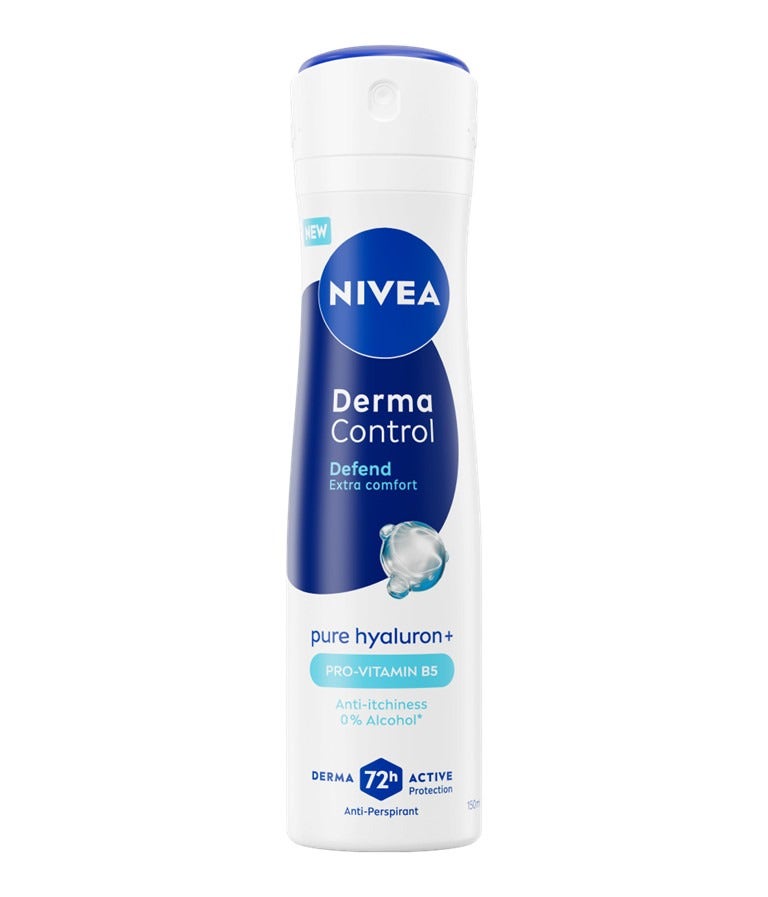 Nivea Derma Control Defend Extra Comfort Deodorante Antitraspirante Spray 72H 150ml-1