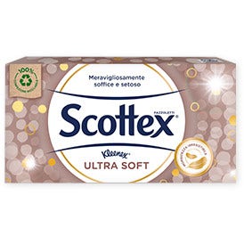 Scottex Ultra Soft Fazzoletti Box 80 Pezzi  - 1