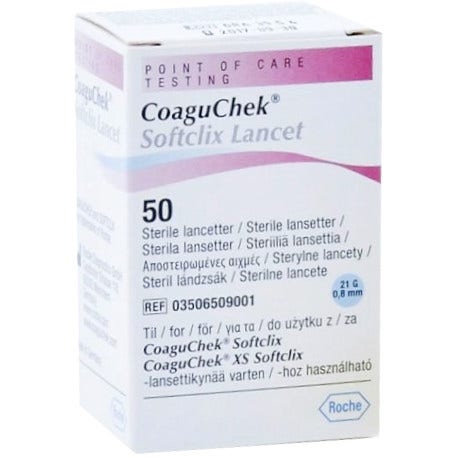 CoaguChek Softclix 50 Lancette Pungidito-1