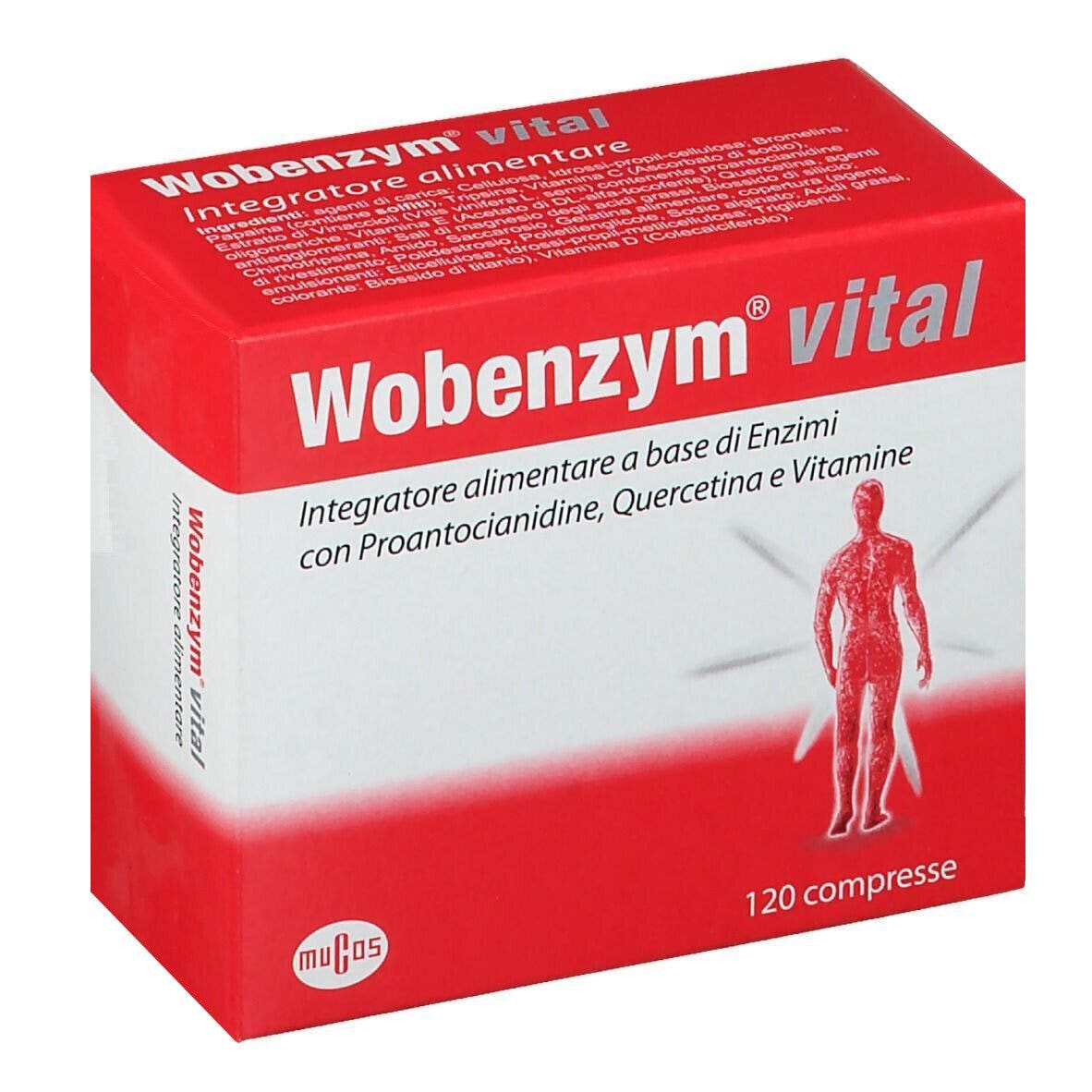 Wobenzym Vital 120 Compresse-2