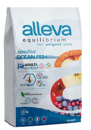 Alleva Equilibrium Cat Adult & Sterilized Sensitive Ocean Fish 1,5 kg