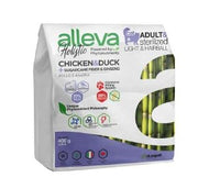 Alleva Holistic Cat Adult & Sterilized Light & Hairball Chicken & Duck + Sugarcane Fiber & Ginseng 400 g