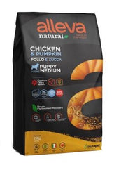 Alleva Natural Dog Puppy Chicken & Pumpkin Medium 2 kg