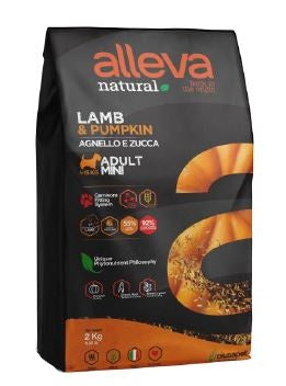 Alleva Natural Dog Adult Lamb & Pumpkin Mini 2 kg