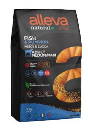 Alleva Natural Dog Adult Ocean Fish & Pumpkin Medium/maxi 12 kg
