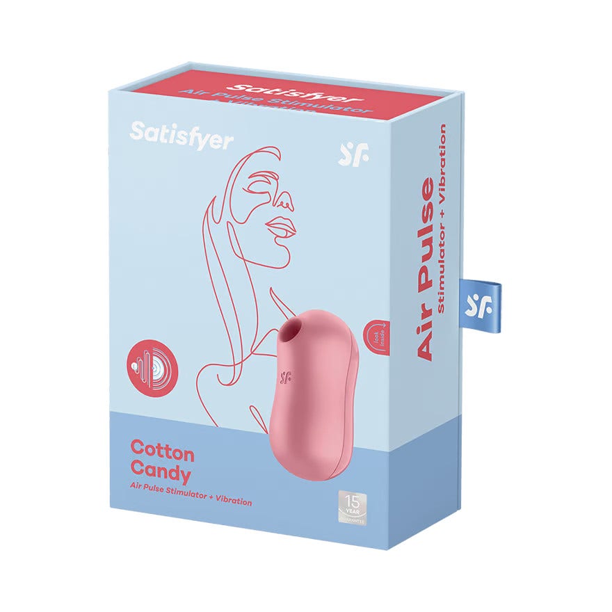 Satisfyer Cotton Candy Vibratore Rosa-5