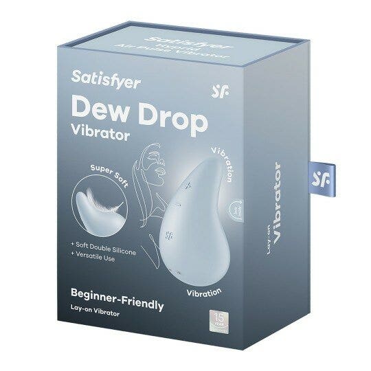 Satisfyer Dew Drop Stimolatore Clitorideo Blu-5