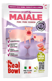 Real Bowl Busta Singola Maiale Senza Cereali 160 g