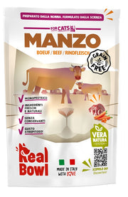 Real Bowl Busta Singola Manzo Senza Cereali 160 g