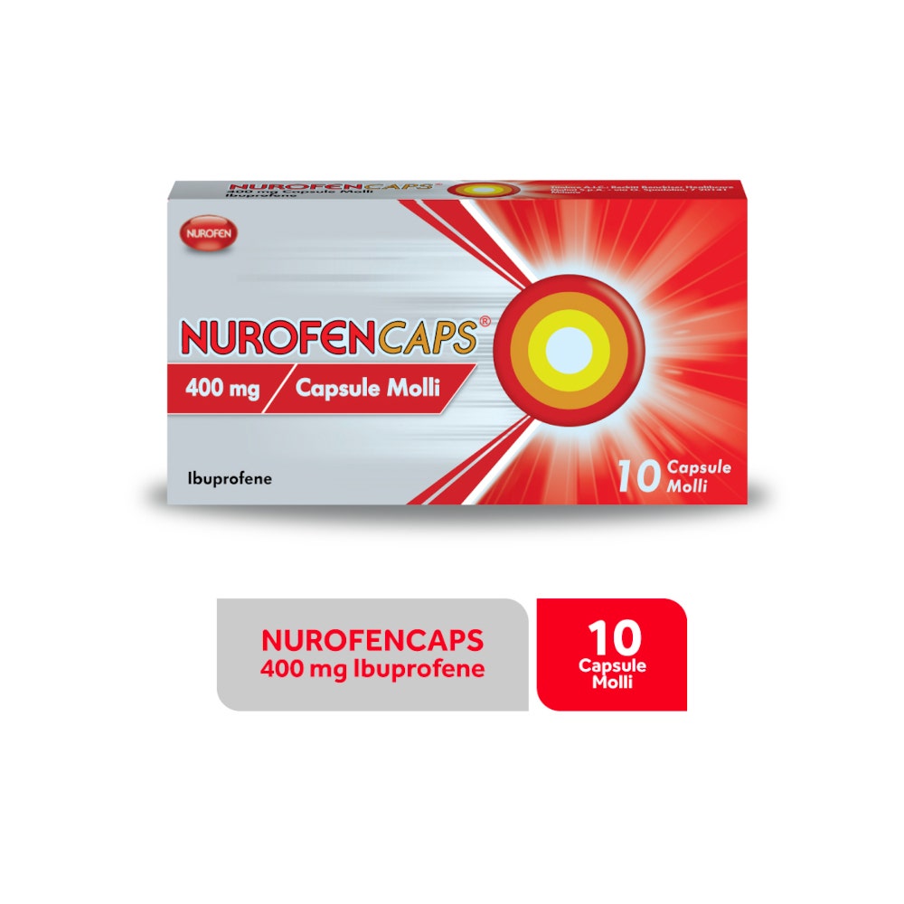 Nurofencaps 10 Capsule Molli 400mg-10