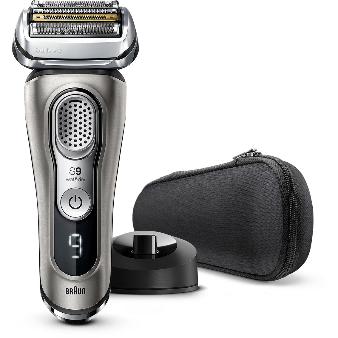 Braun Rasoio Series 9 Wet&Dry 9325s Con Base Di Ricarica Grafite - 1