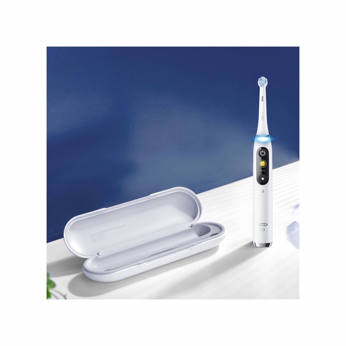 Oral-B Spazzolino Elettrico Ricaricabile iO 9S Bianco, 2 Testine, 1 Custodia Da Viaggio Ricaricabile, 1 Spazzolino-2