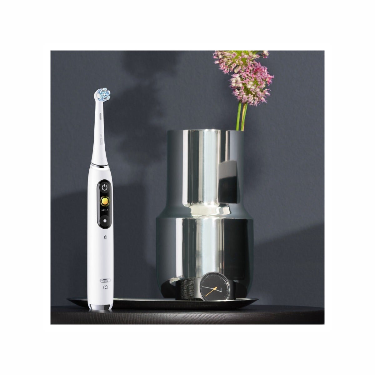 Oral-B Spazzolino Elettrico Ricaricabile iO 9S Bianco, 2 Testine, 1 Custodia Da Viaggio Ricaricabile, 1 Spazzolino-8