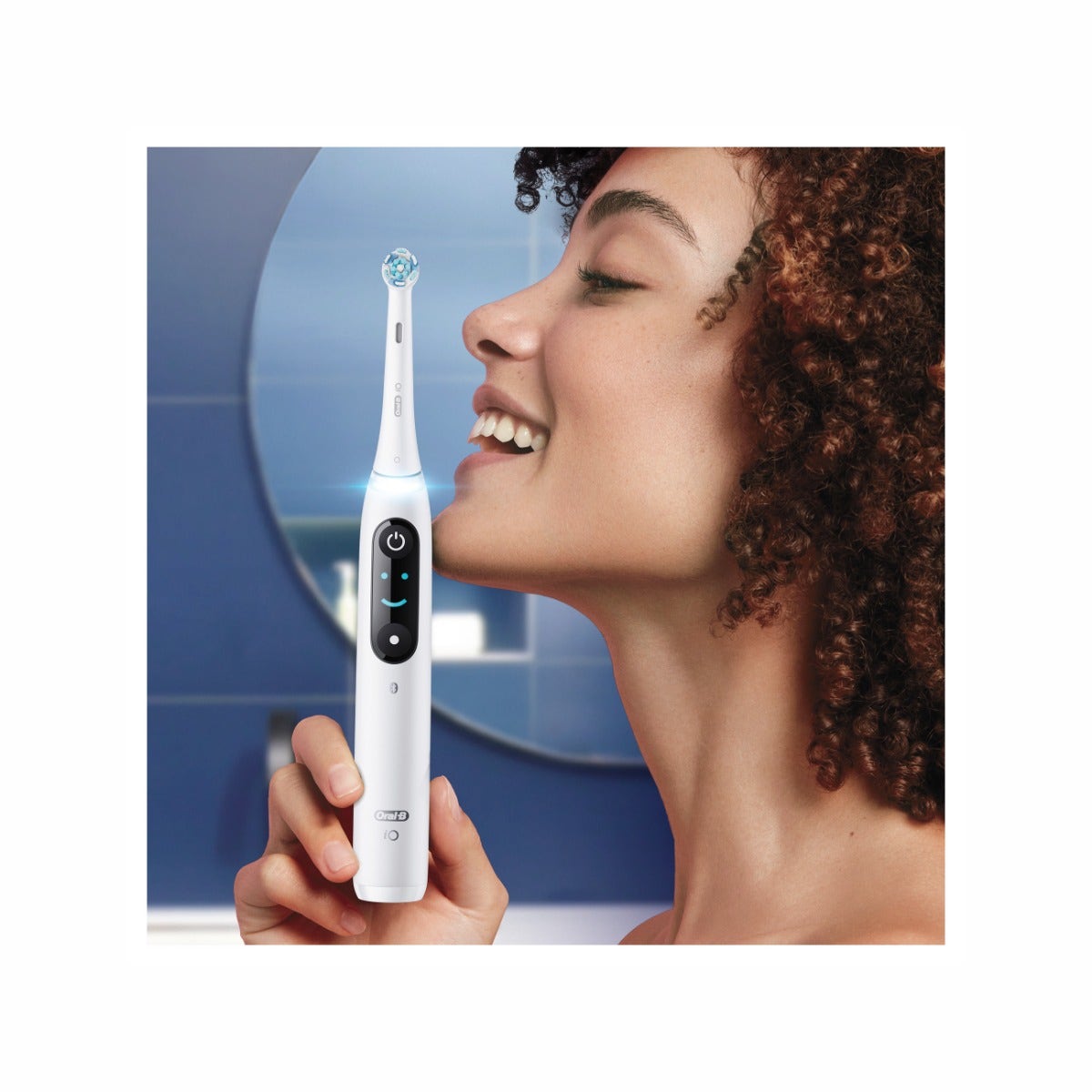 Oral-B Spazzolino Elettrico Ricaricabile iO 9S Bianco, 2 Testine, 1 Custodia Da Viaggio Ricaricabile, 1 Spazzolino-9