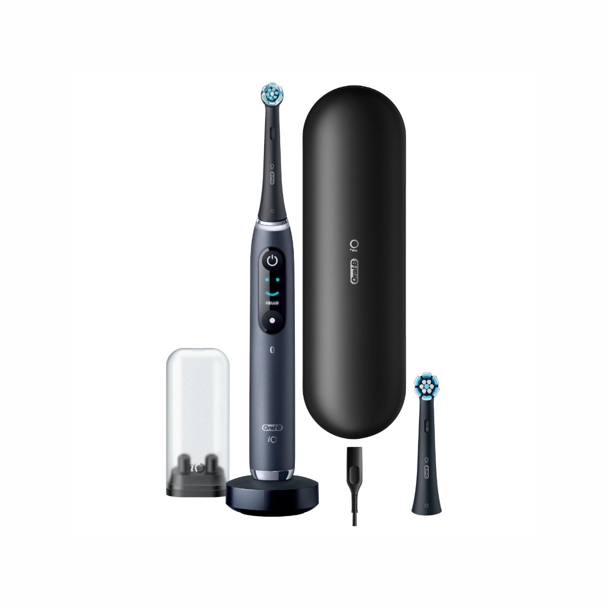 Oral-B Spazzolino Elettrico Ricaricabile iO 9S Nero, 2 Testine, 1 Custodia Da Viaggio Ricaricabile, 1 Spazzolino-5