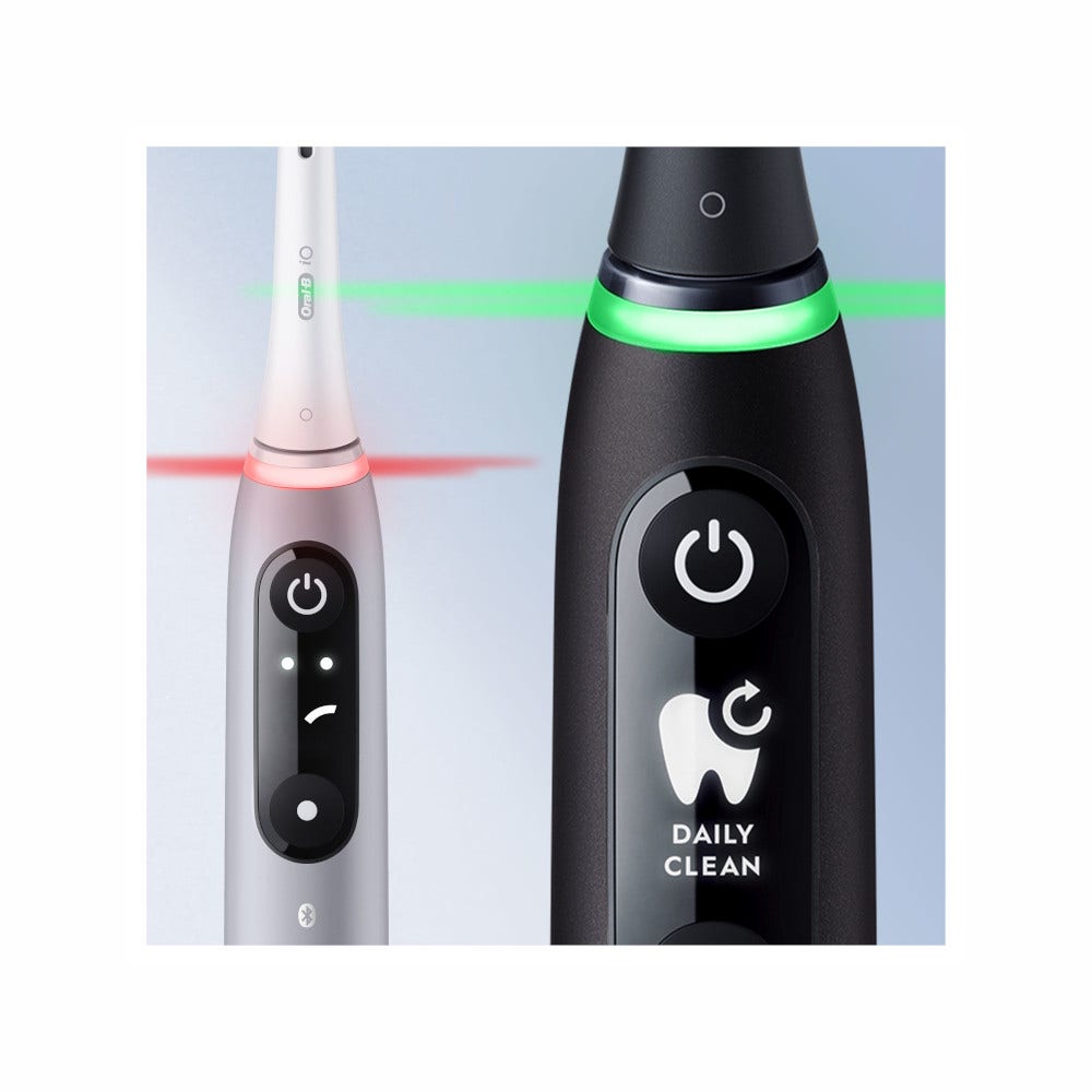 Oral-B iO6 Spazzolino Elettrico Ricaricabile Nero Con Custodia Da Viaggio-3