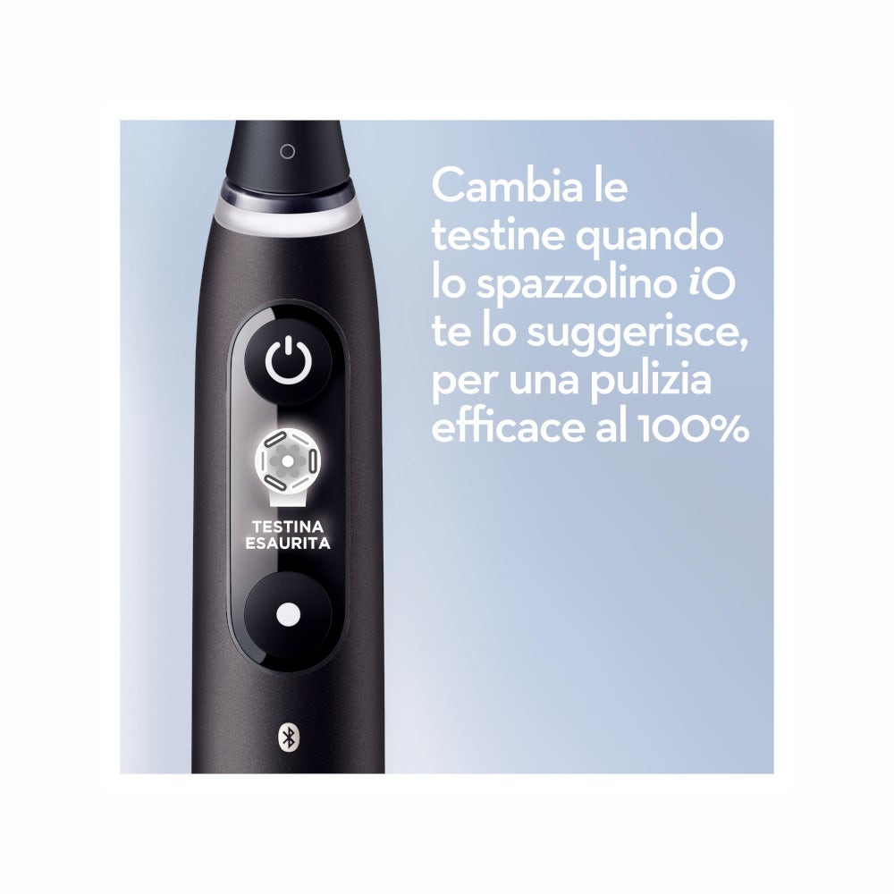 Oral-B iO6 Spazzolino Elettrico Ricaricabile Nero Con Custodia Da Viaggio-15