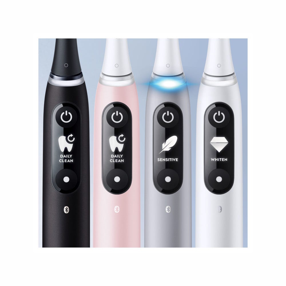 Oral-B iO6 Spazzolino Elettrico Ricaricabile Nero Con Custodia Da Viaggio-19