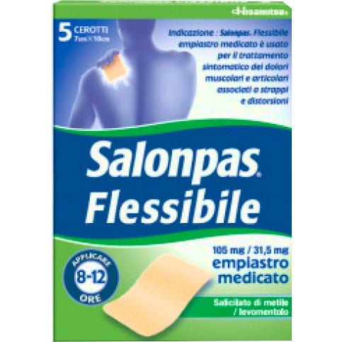 Salonpas Flessibile 5 Cerotti 7x10cm  - 1