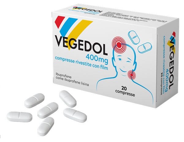 Vegedol 20 Compresse 400mg-2