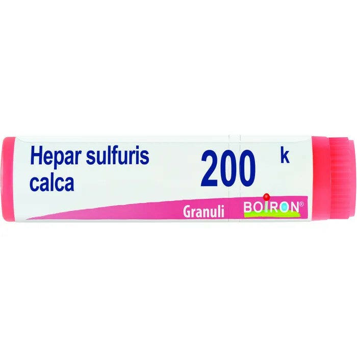 Boiron Hepar Sulfuris Calcareum Globuli 200K Dose 1g-2