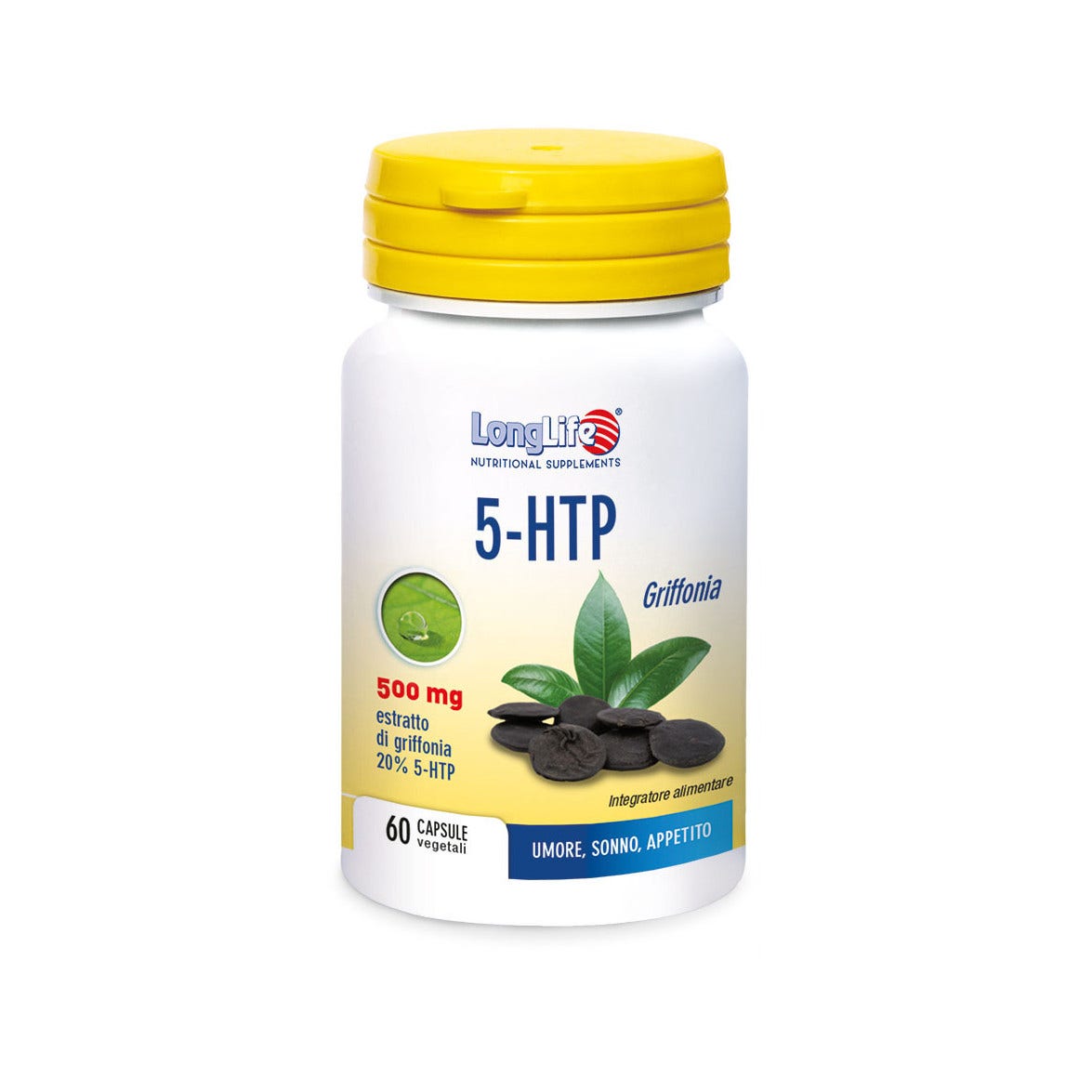 Longlife 5-HTP 60 Capsule Vegetali  - 2