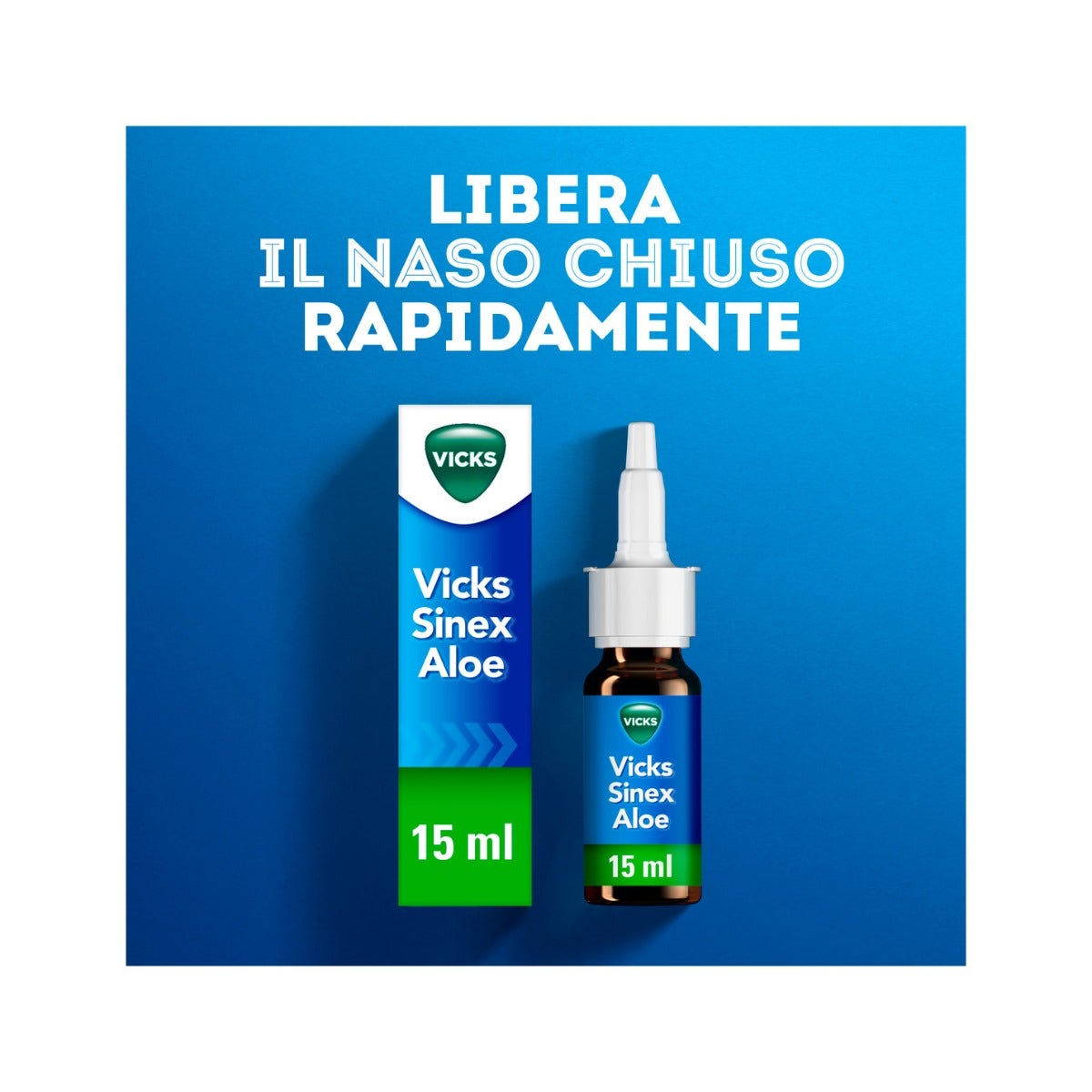 Vicks Sinex Spray Nasale Per Naso Chiuso Con Aloe Vera 15ml-6