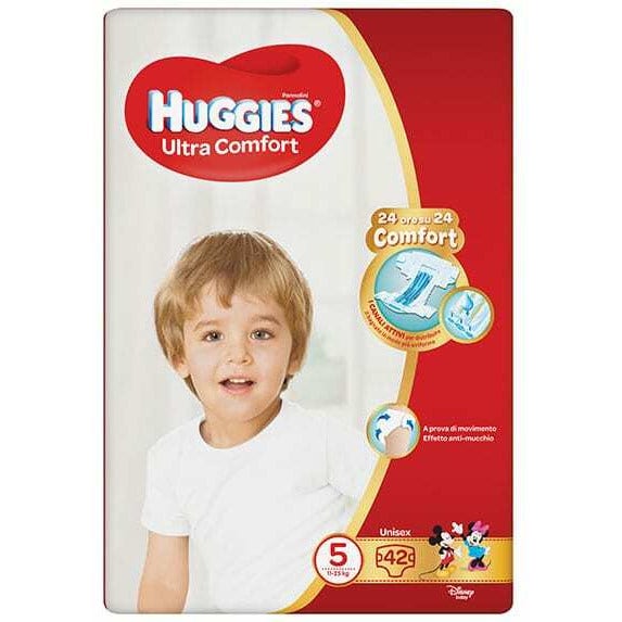 Huggies Ultra Comfort Pannolino Grande Taglia 5 42 Pezzi  - 1