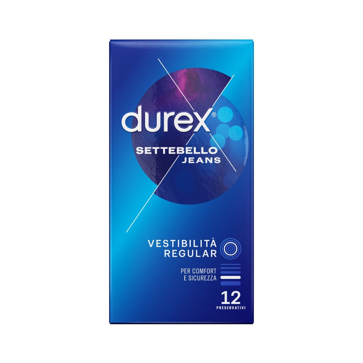 Durex Settebello Jeans Profilattico 12 Pezzi-2
