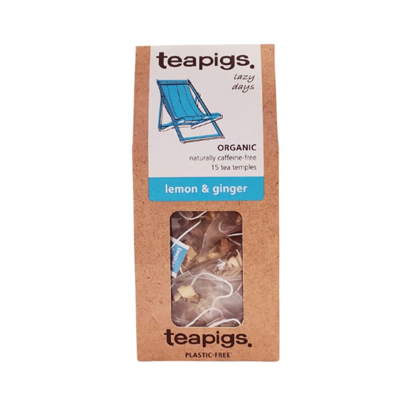 Teapigs Lazy Days Te Zenzero/Limone 37,5g-1