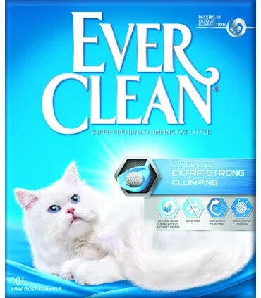 Ever Clean Unscented Extra Strong Clumping 10 Kg-2