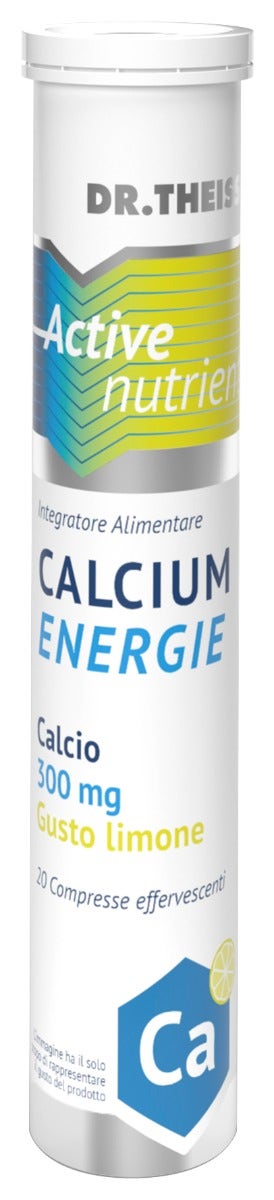 Dr Theiss Active Nutrient Calcium Energie Limone 20 Compresse Effervescenti-6