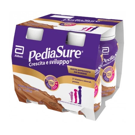 Pediasure Crescita e Sviluppo Cioccolato 4x200ml-1