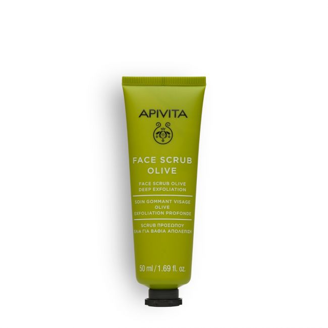 Apivita Scrub Viso Oliva Esfoliante Profondo 50ml-1