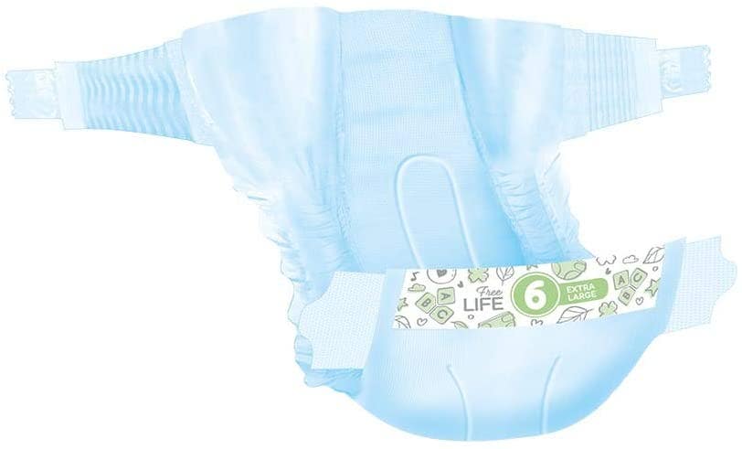 Freelife Bebe Cash Pannolini Taglia 6 Extra Large 35 Pezzi 18Kg+-3