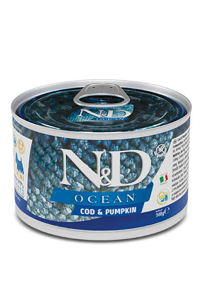 N&D DOG OCEAN COD&PUMP 140G-2