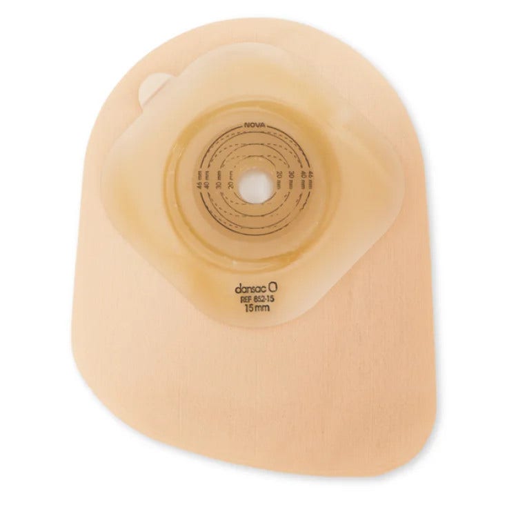 Dansac Nova 1 Sacca Chiusa Opaca 30mm 30 Pezzi-1