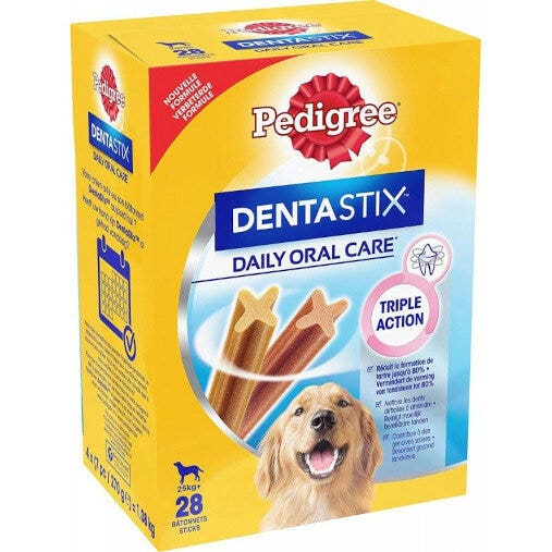Pedigree Dentastix Snack Igiene Orale Cani Taglia Grande 4 Confezioni Da 7 Snack-2