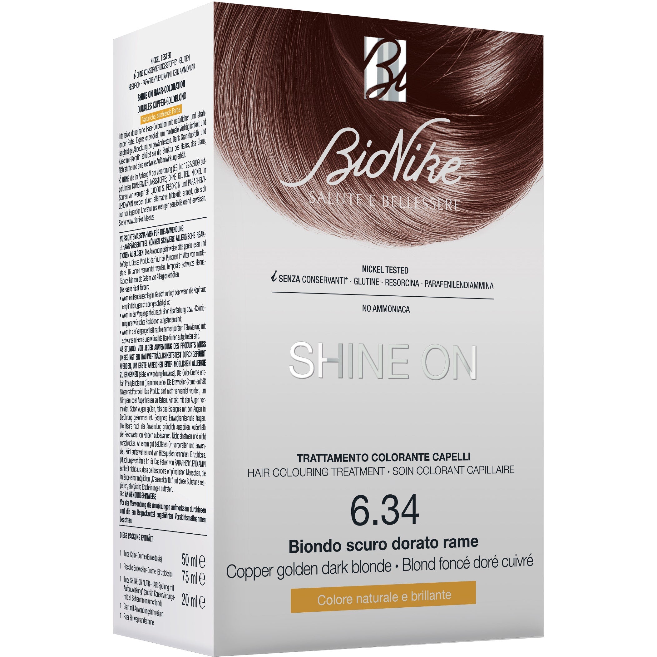 Bionike Shine On Biondo Scuro Dorato Rame 6.34  - 3