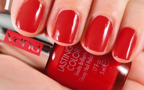 Pupa Lasting Color Smalto 600 Orange Red 5 ml  - 2