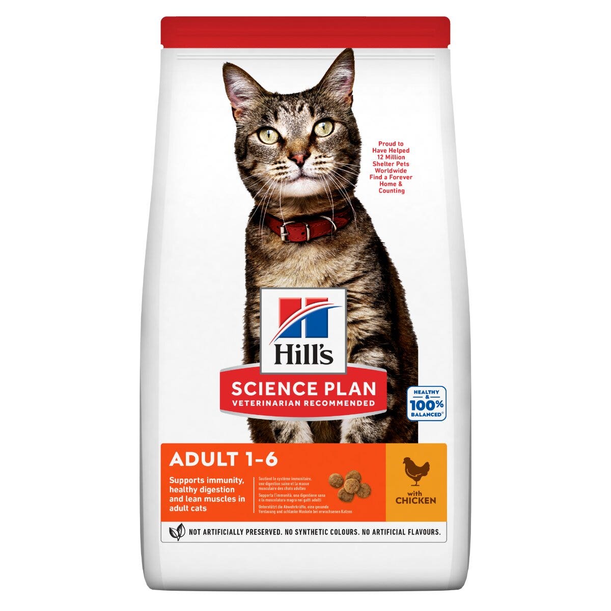 Hill's Science Plan Adult Crocchette per Gatti al Pollo 10Kg-8