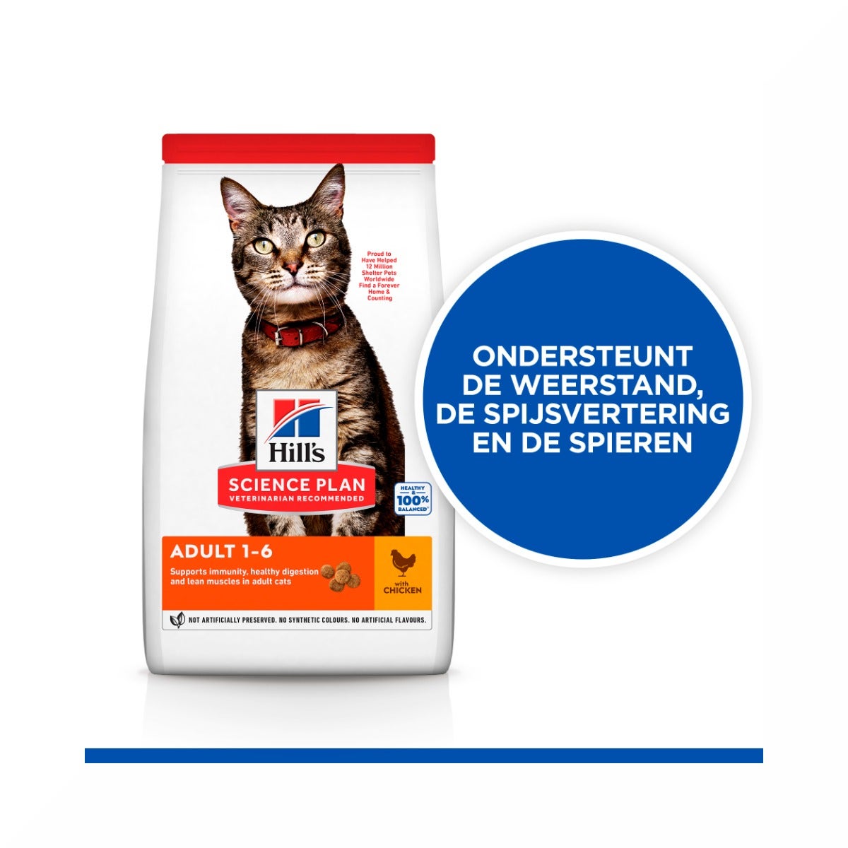 Hill's Science Plan Adult Crocchette per Gatti al Pollo 10Kg-3