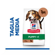Hill's Science Plan Puppy Medium Crocchette All'agnello E Riso Per Cuccioli Sacco 14 Kg-0