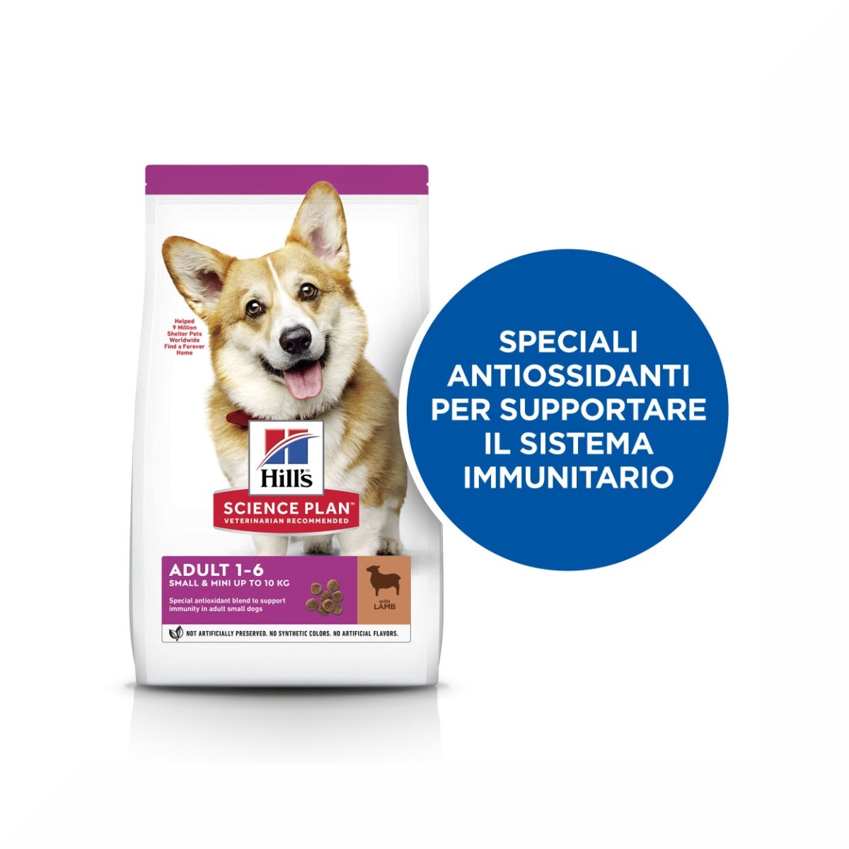 Hill's Science Plan Small & Mini Adult Crocchette con Agnello e Riso per Cani Sacco 6 Kg-11