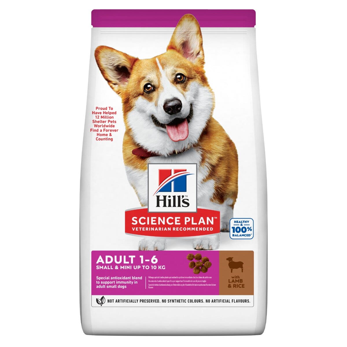 Hill's Science Plan Small & Mini Adult Crocchette con Agnello e Riso per Cani Sacco 6 Kg-18